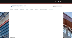 Desktop Screenshot of developmentone.net