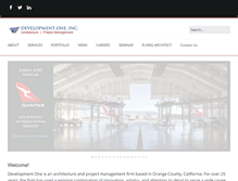 Tablet Screenshot of developmentone.net
